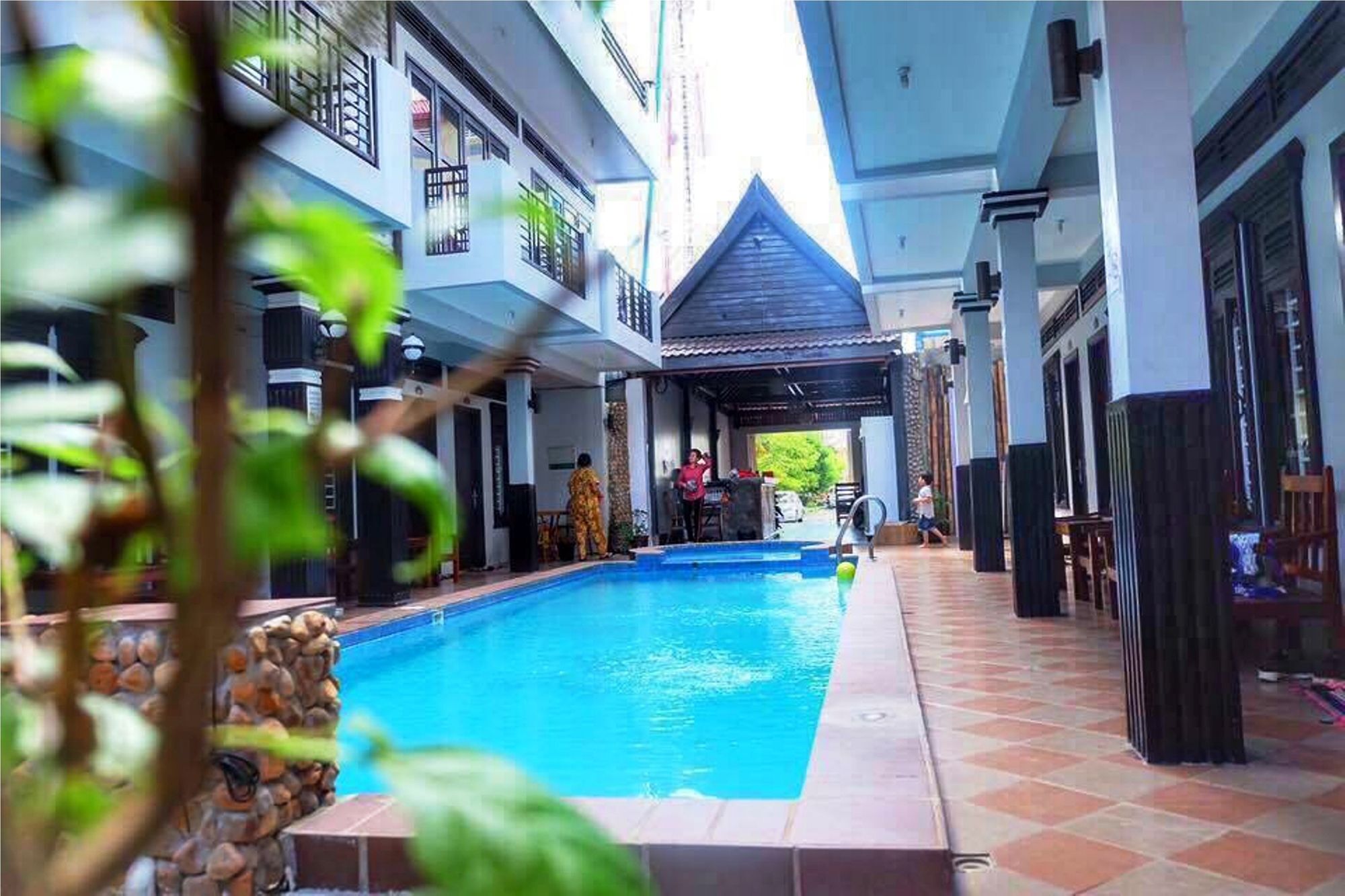 Vibola Guesthouse Kampot Buitenkant foto